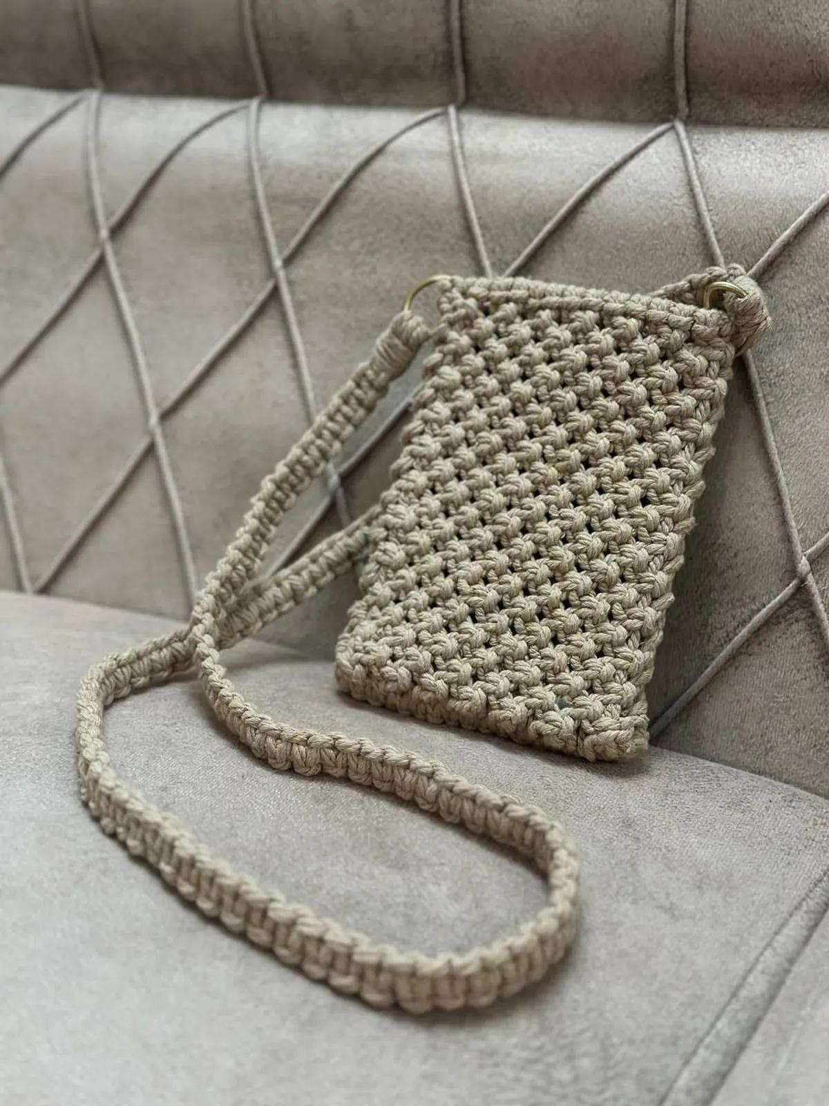 کیف موبایل مکرومه دوشی